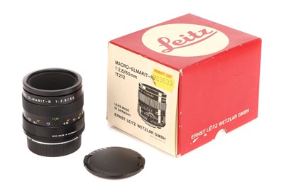 Lot 1088 - A Leitz Macro-Elmarit-R f/2.8 60mm Lens