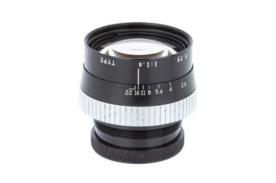 Lot 321 - A P.Angenieux S6 f/1.8 75mm Lens