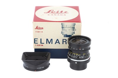 Lot 60 - A Leitz Elmarit f/2.8 28mm Lens