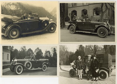 Lot 344 - A Collection of 31 Vintage Photographs of Cars