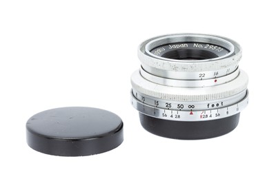 Lot 141 - A Tokyo Kogaku Topcor f/2.8 35mm Lens