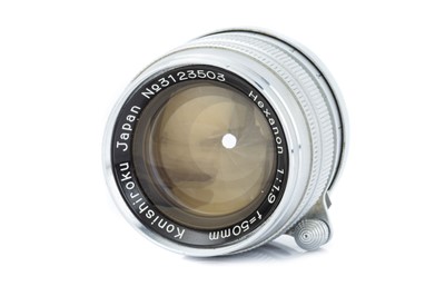 Lot 119 - A Konishiroku Hexanon f/1.9 50mm Lens