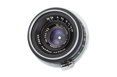 Lot 162 - A Nikon W-Nikkor f/2.5 35mm Lens