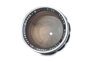 Lot 165 - A Nikon Nikkor-N.C f1.1 50mm Lens