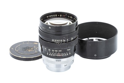 Lot 170 - A Nikon Nikkor-S.C f/1.5 85mm Lens