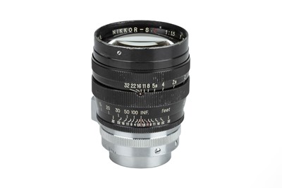 Lot 170 - A Nikon Nikkor-S.C f/1.5 85mm Lens