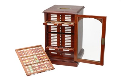 Lot 403 - A Large Victorian Cabinet of Microscope Slides